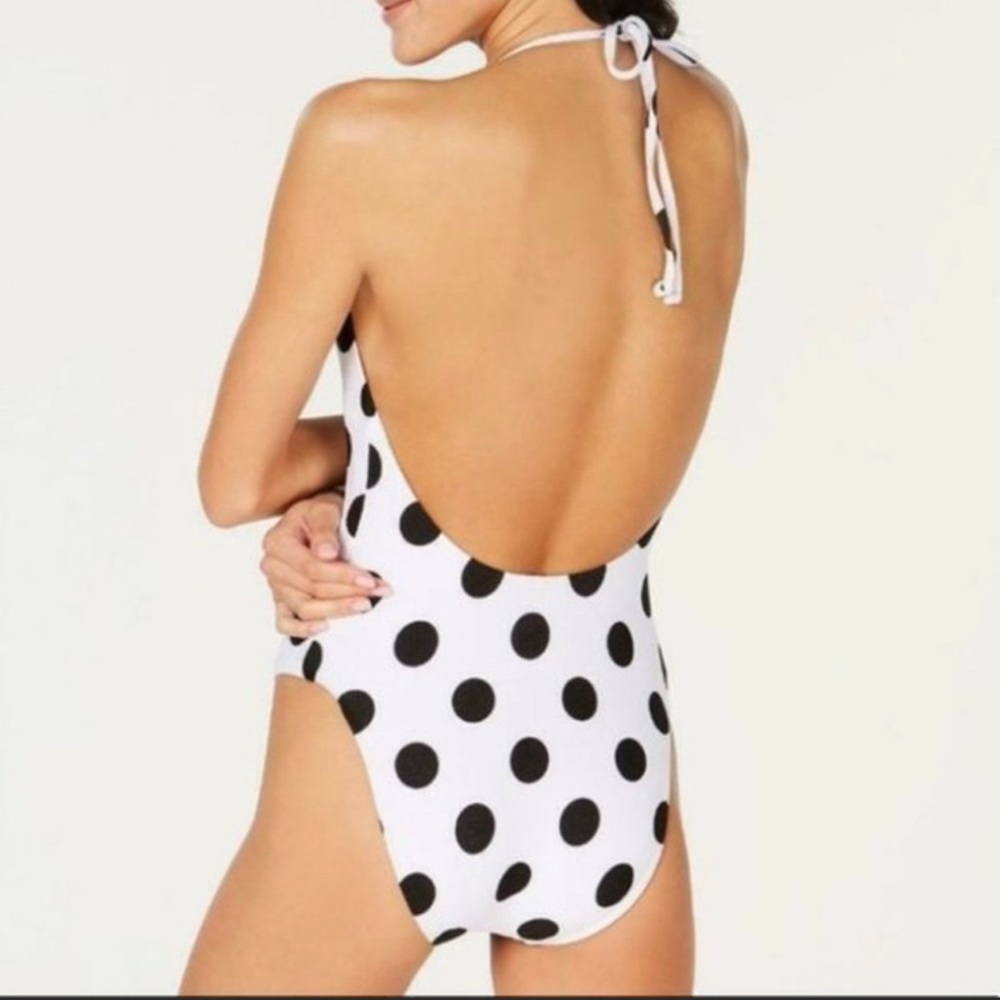 NWT Bar III Polka Dot One Piece Swimsuit